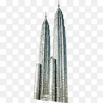 高楼大厦建筑模型