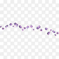 紫色花卉免抠图片