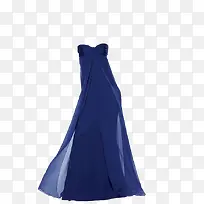 蓝裙子