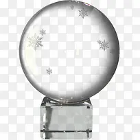 雪花水晶球