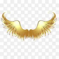 人物金色翅膀