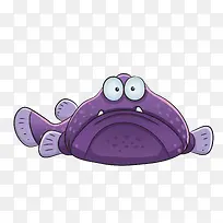 世界海洋日紫色丑鱼