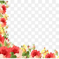 唯美花边