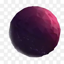 红色晶格化星球