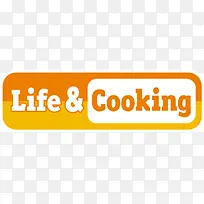 life cooking电视节目标志设计矢量