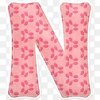 粉红数字n