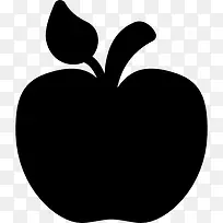 苹果与小叶图标