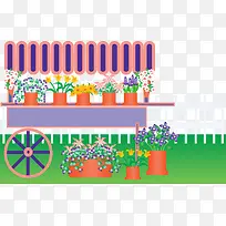 矢量花车