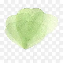 绿色唯美花瓣