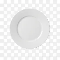 白色的瓷盘子