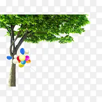 树木大树气球