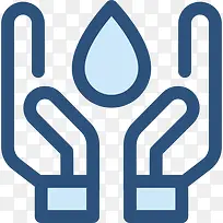 水图标