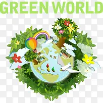 绿色生态世界