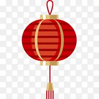 新年红色灯笼挂饰