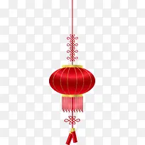 春节红色灯笼挂饰
