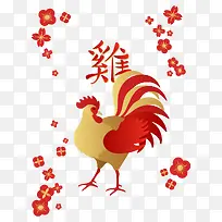 新年 春节 鸡年 喜庆