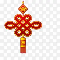 春节海报装饰中国结