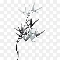 水墨竹子