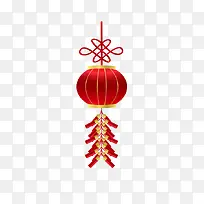 红色的中国风灯笼设计