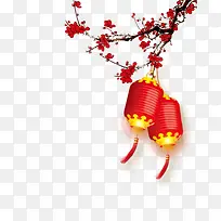 中国风红色灯笼