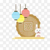 灯笼与兔子