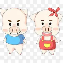 卡通小猪