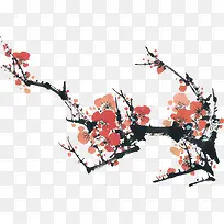 水墨梅花素材大全