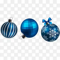 圣诞装饰，淘宝素材，蓝色