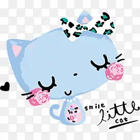 小猫插图PNG下载