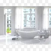 现代极简风格浴室