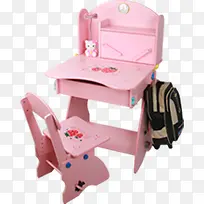 粉色儿童桌子装饰