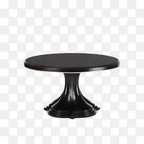 黑色圆桌圆形桌子