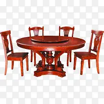 中国风红色桌子装饰