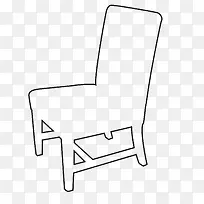 矢量手绘椅子