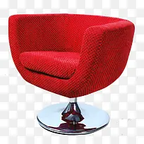 红色编织椅子