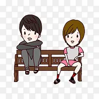 坐在椅子上的人