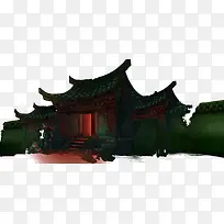 手绘中国风图片素描