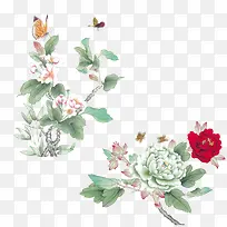 中国风花鸟素材