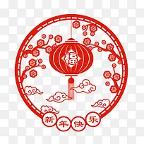 中国风红色喜庆新年素材免费下载