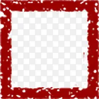 方形红色斑点的边框