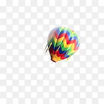 热气球，彩色气球