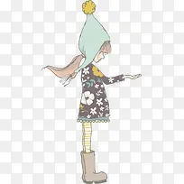 卡通女孩