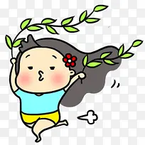 卡通手绘人物