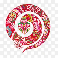 中国风蛇