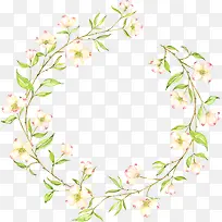 水彩鲜花