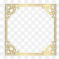 金色边框