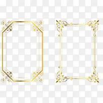 金色边框