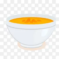 白色碗美味汤食物