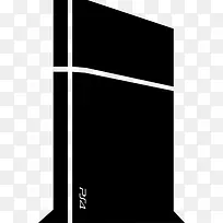 视频游戏主机PS4 图标
