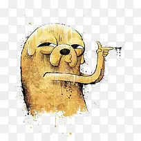 卡通小狗